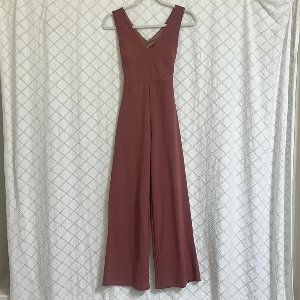 Jumpsuit Mauve Color - image 1